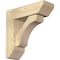 Ekena Millwork Legacy Slat Rough Sawn Bracket w/ Offset Brace, Douglas Fir, 6"W x 18"D x 18"H BKT0604X18X18LEC06RDF - alternate 1